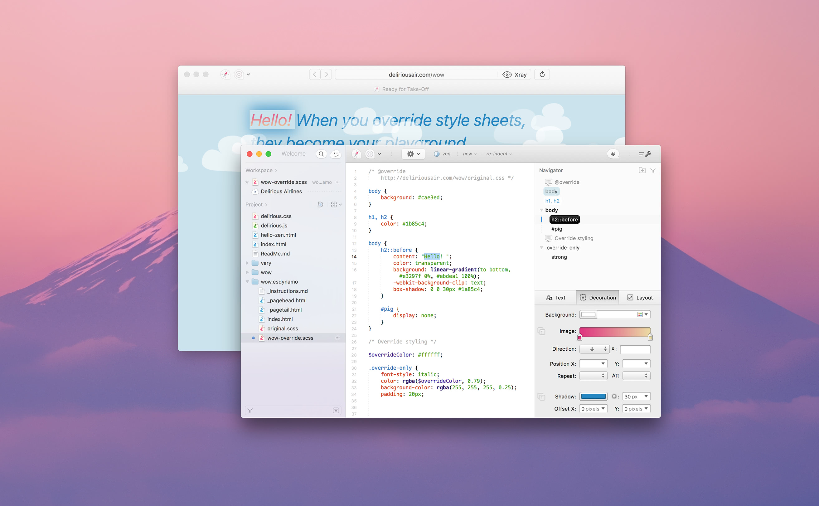 css free download mac